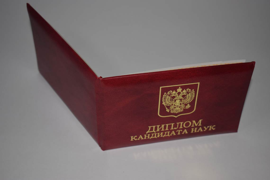 Диплом Кандидата Наук 2017-2025 в Ачинске корка