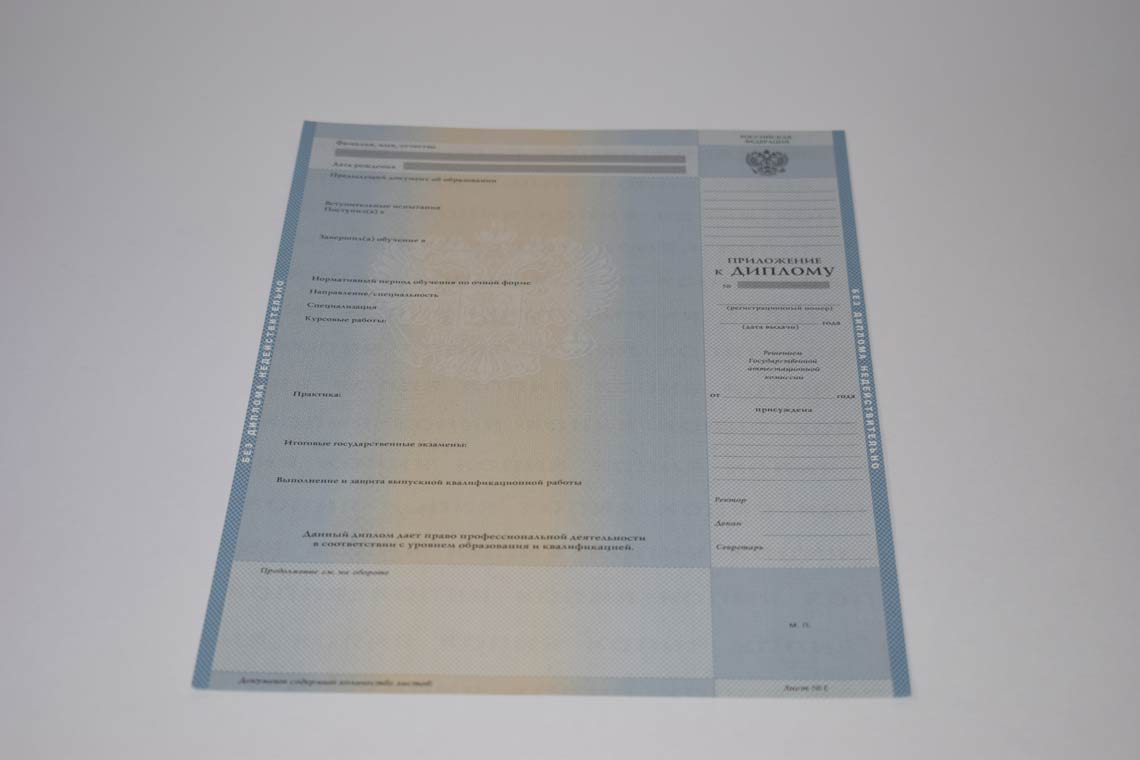 Диплом Магистра с 2003-2008 в Ачинске приложение